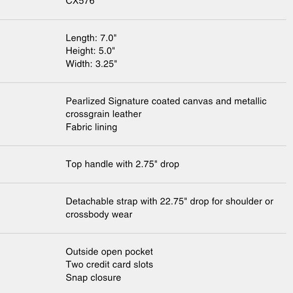 Coach Lysa Top Handle Crossbody - Picture 5 of 6